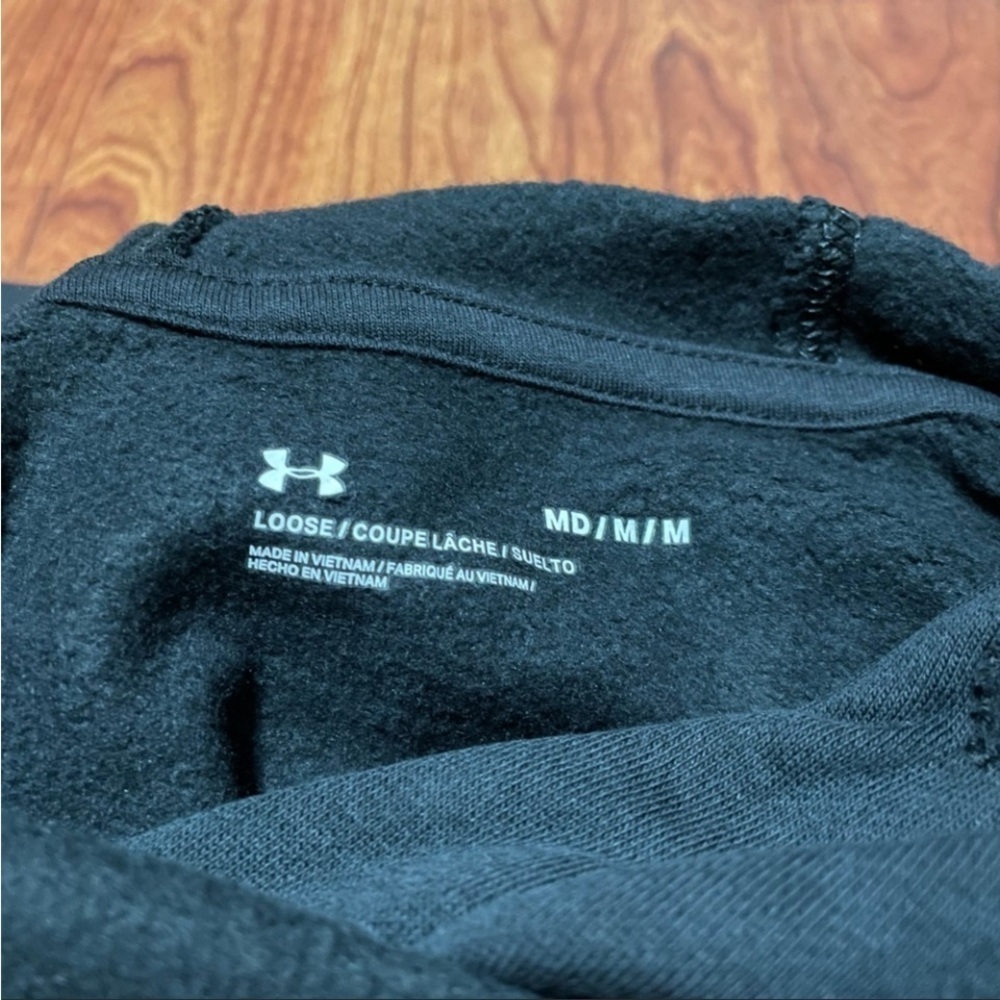 Women Under Armour Rival Fleece Logo Hoodie Sweater Medium - Picture 6 of 9